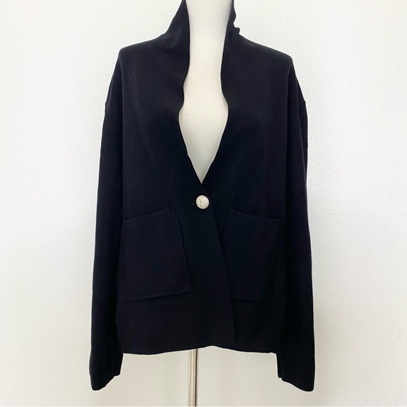 Sweaters - EVA & PAIGE Black Sweater Cardigan
